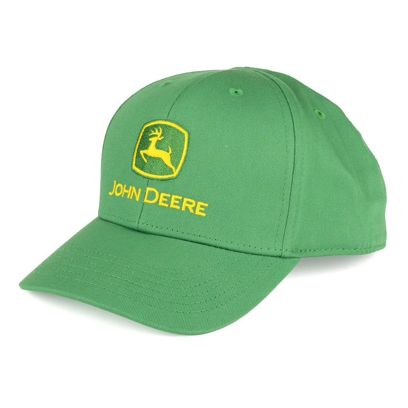 John Deere Toddler Green Logo Twill Cap