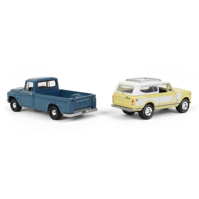 1/64 Exclusive Limited Edition International 2 Pack: 1965 Model 1200 & 1979 Scout