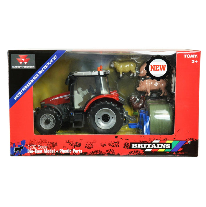 1/32 Massey Ferguson 5612 Farm Set