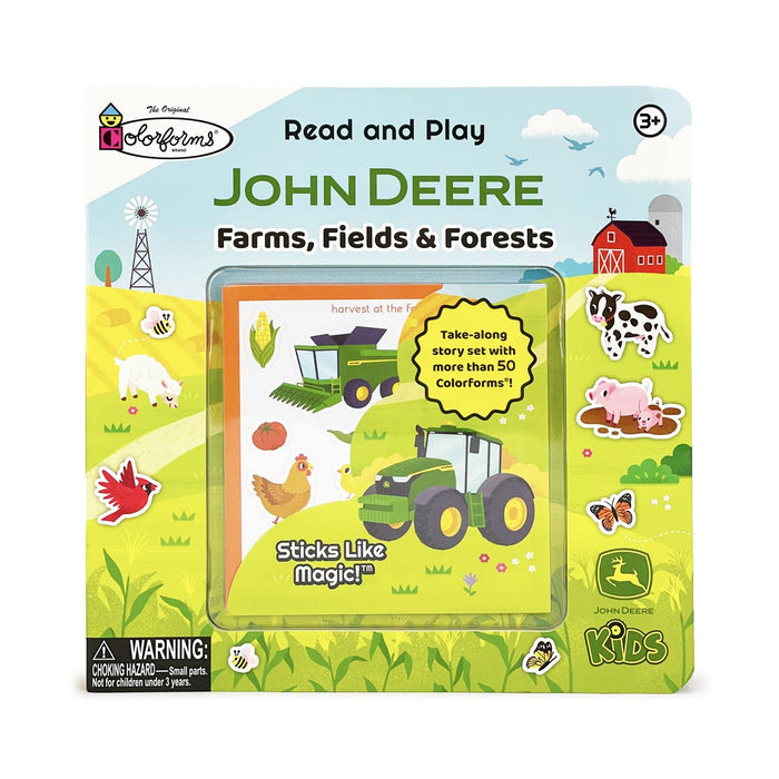 Read and Play John Deere Farms, Fields & Forests Colorforms Book
