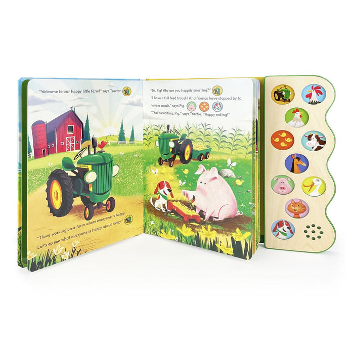 John Deere Happy Little Farm Sounds Book