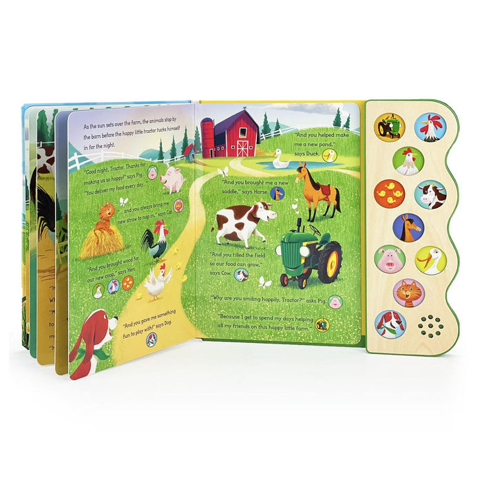 John Deere Happy Little Farm Sounds Book