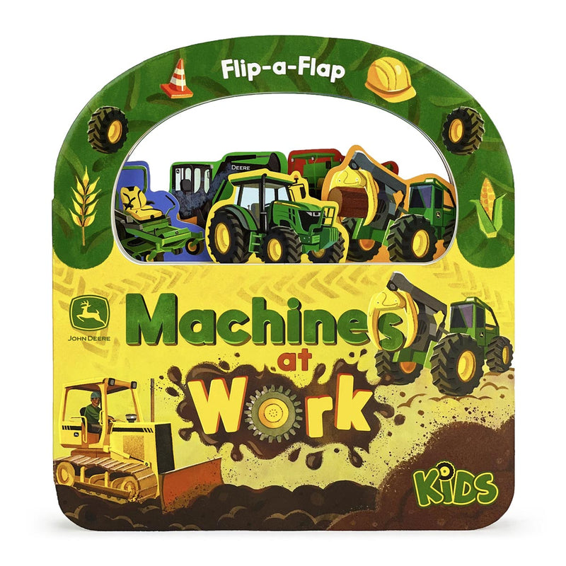 John Deere Machines at Work Flip-a-Flap Book