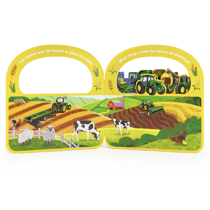John Deere Machines at Work Flip-a-Flap Book