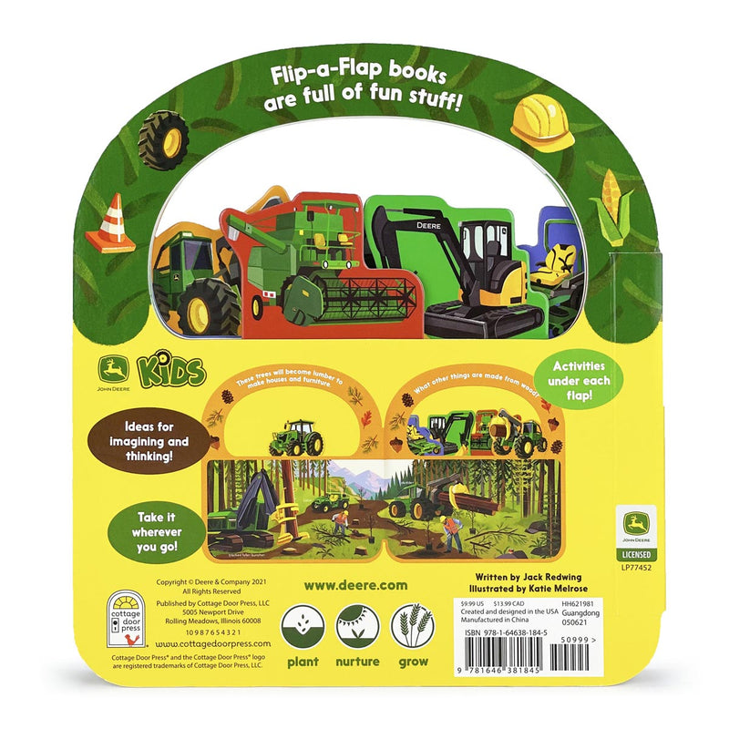 John Deere Machines at Work Flip-a-Flap Book
