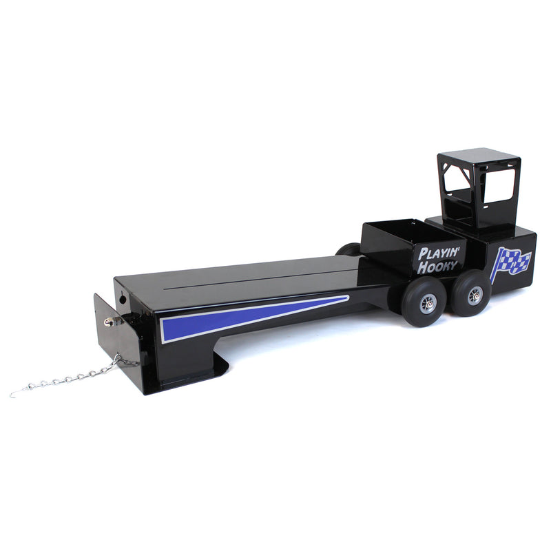 1/16 Black Steel Pulling Sled with Cab
