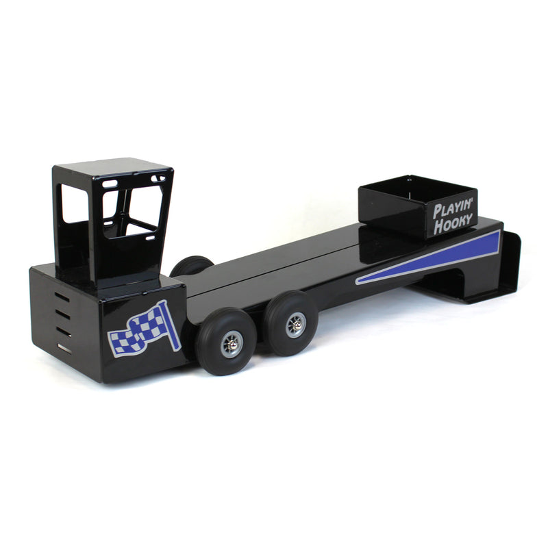 1/16 Black Steel Pulling Sled with Cab