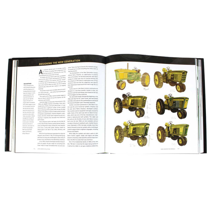 John Deere Evolution 288 Page Hardcover Book by Lee Klancher