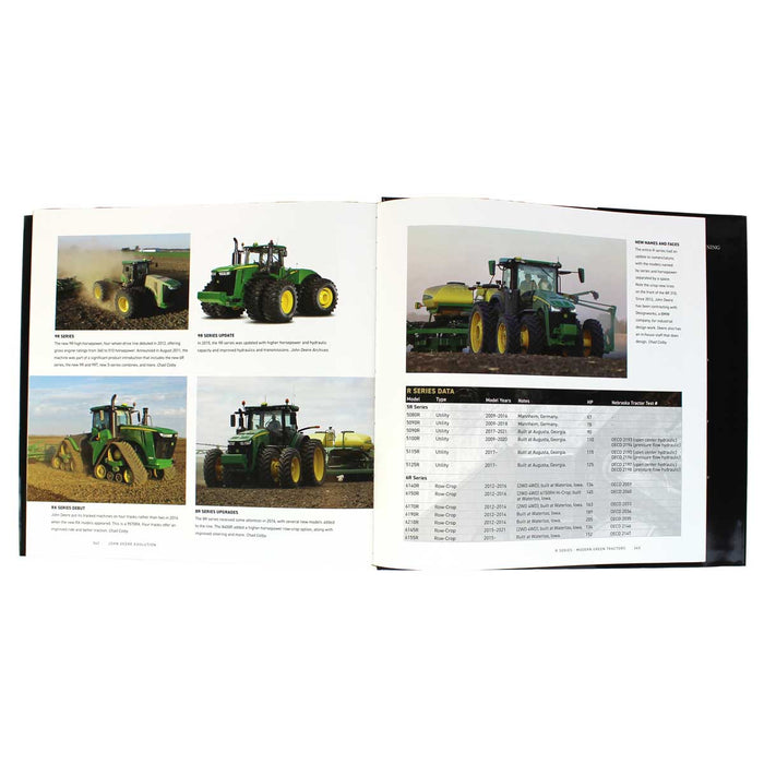 John Deere Evolution 288 Page Hardcover Book by Lee Klancher