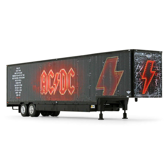 1/64 Red Peterbilt Model 389 Sleeper w/ Kentucky Moving Trailer, AC/DC PWR/UP, DCP by First Gear