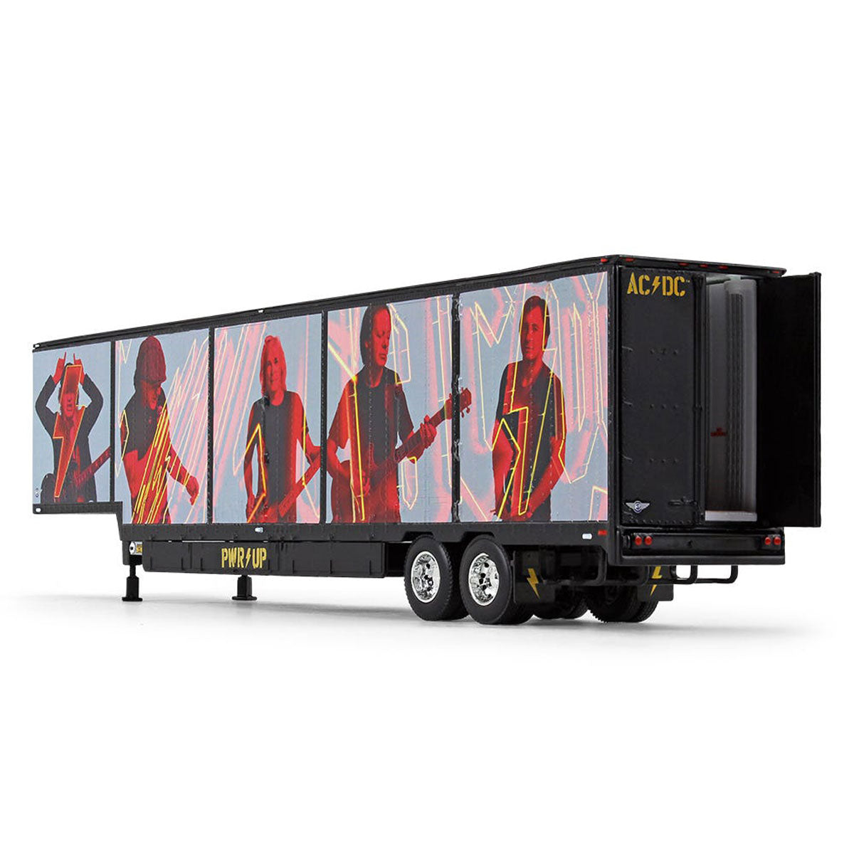 1/64 Peterbilt 389 Semi Truck with Kentucky Moving Trailer, AC/DC 1/64 Peterbilt 389 Semi Truck with Kentucky Moving Trailer, AC/DC