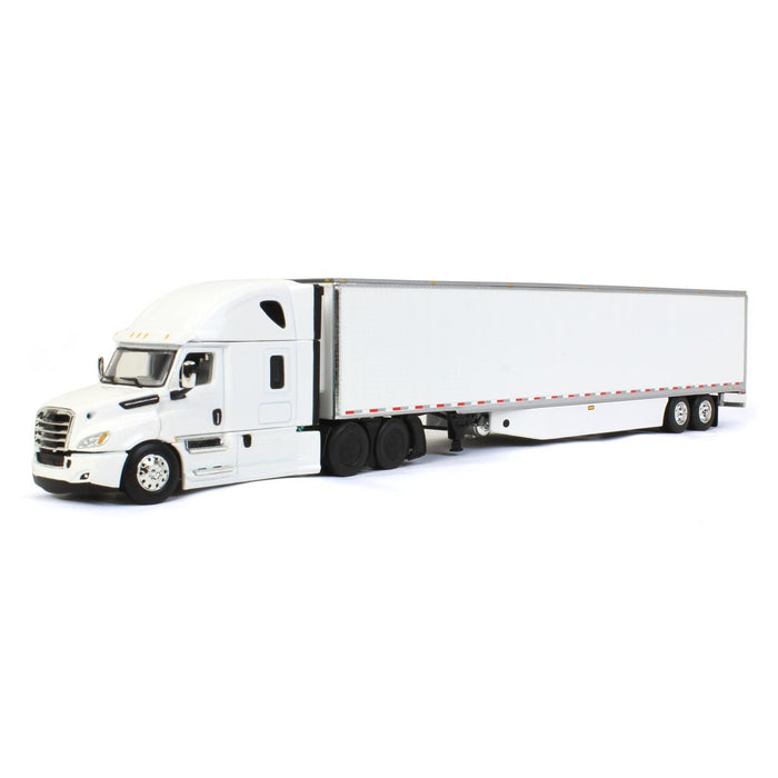 1/64 Freightliner 2018 Cascadia Sleeper w/ 53' Utility Trailer & Carrier Reefer, DCP by First Gear