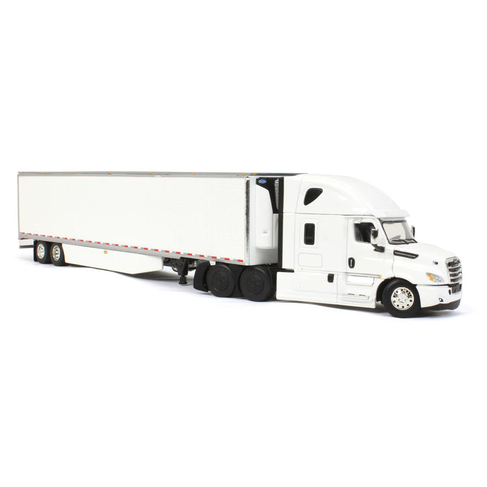 1/64 Freightliner 2018 Cascadia Sleeper w/ 53' Utility Trailer & Carrier Reefer, DCP by First Gear