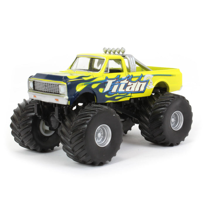 1/64 1972 Chevrolet C-10 Titan Monster Truck, Kings of Crunch Series 11