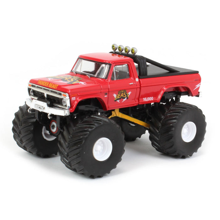 1/64 1976 Ford F-250 Thunder Beast Monster Truck, Kings of Crunch Series 11