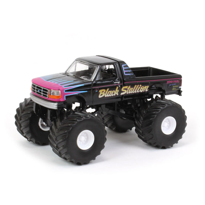 1/64 1992 Ford F-250 Black Stallion Monster Truck, Kings of Crunch Series 11