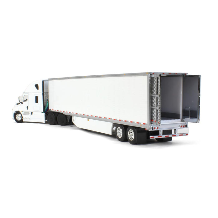 1/64 Freightliner 2018 Cascadia Sleeper w/ 53' Utility Trailer & Carrier Reefer, DCP by First Gear