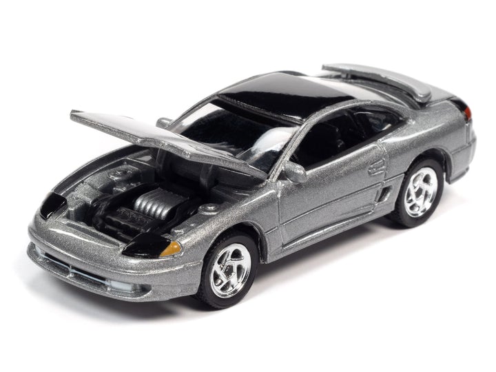 1/64 1993 Dodge Stealth RT, Dark Silver, Auto World 2021 Release 4A