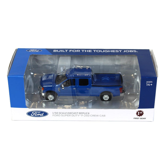 1/50 Velocity Blue Ford Super Duty F-250 Crew Cab Pickup by First Gear