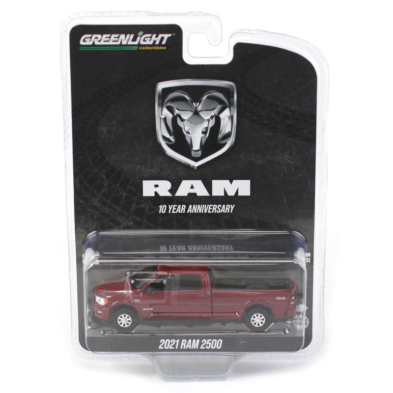 1/64 2021 RAM 2500 Pickup Truck, 10 Years of RAM Trucks, Anniversary Collection Series 14