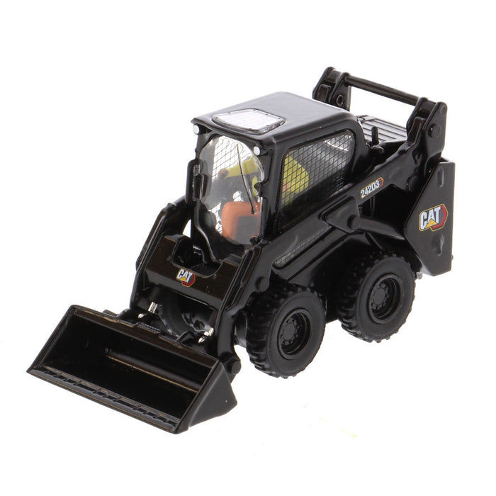 1/50 CAT 242D3 Skid Steer Loader with Special Black Paint