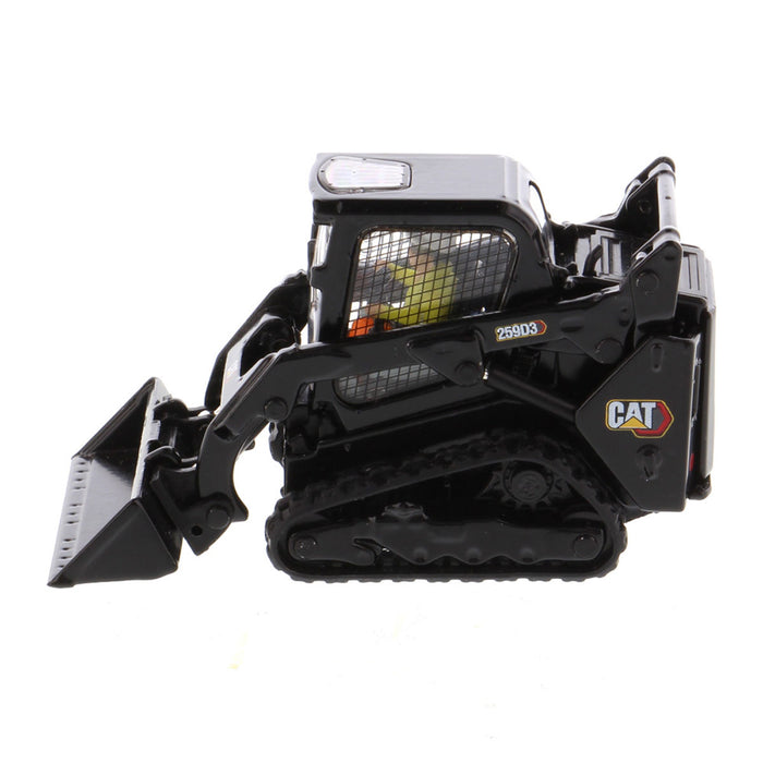 1/50 CAT 259D3 Compact Track Loader with Special Black Paint