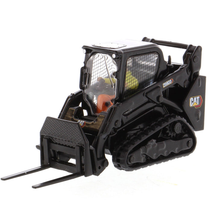 1/50 CAT 259D3 Compact Track Loader with Special Black Paint