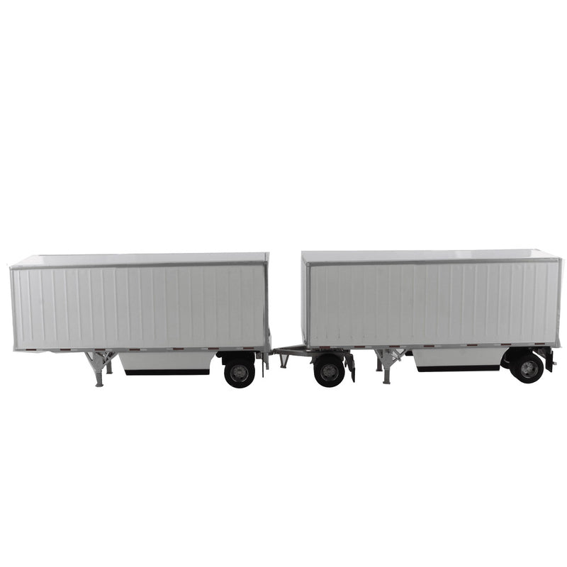 1/50 Wabash National 28' Pup Trailers, White