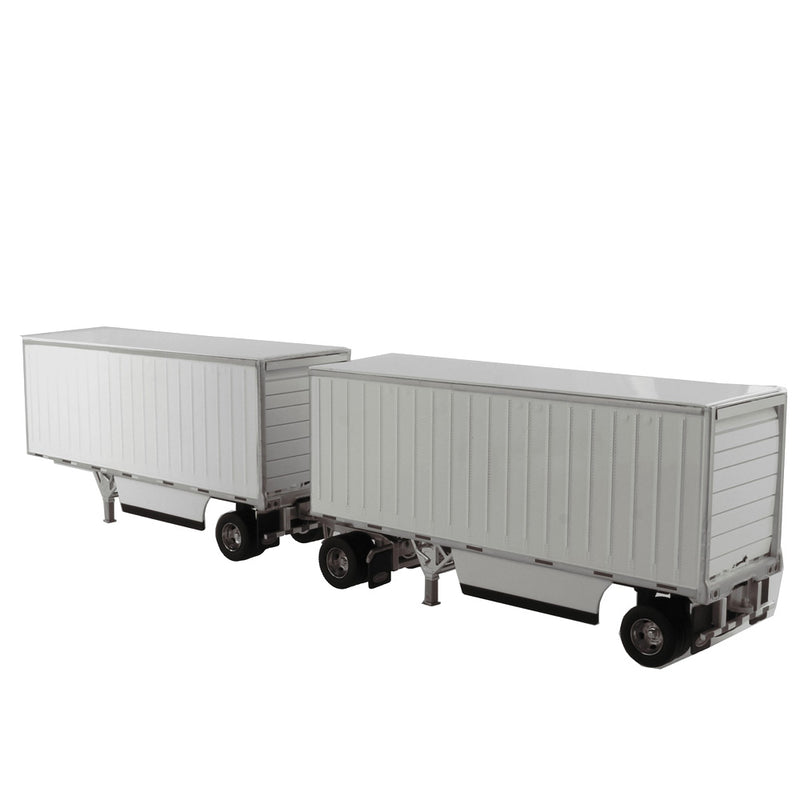 1/50 Wabash National 28' Pup Trailers, White