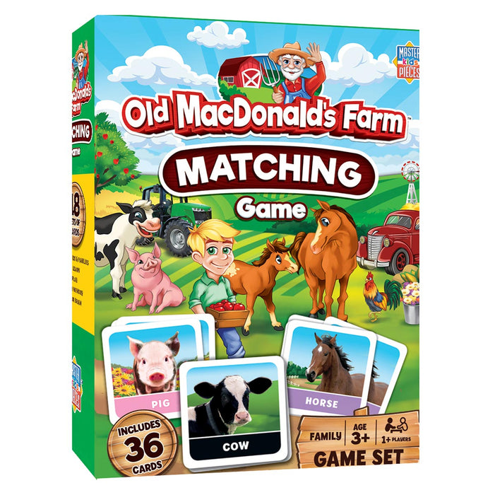 Old MacDonald's Farm Picture Matching Game