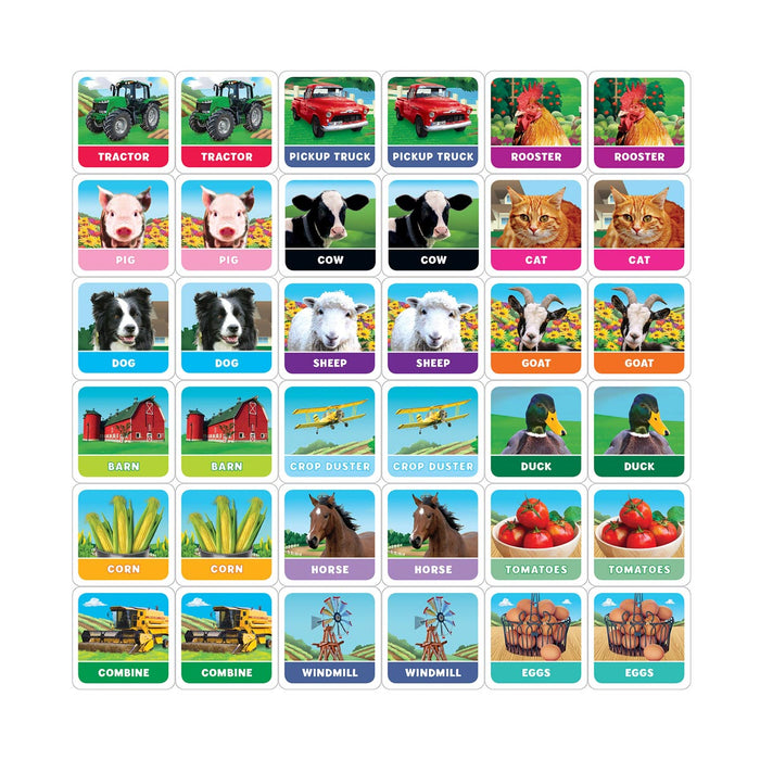 Old MacDonald's Farm Picture Matching Game