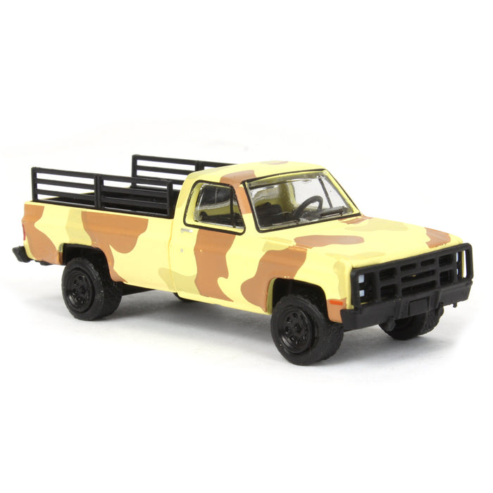 1/64 1987 Chevrolet M1008 CUCV,  Desert Camouflage, Battalion 64 Series 1