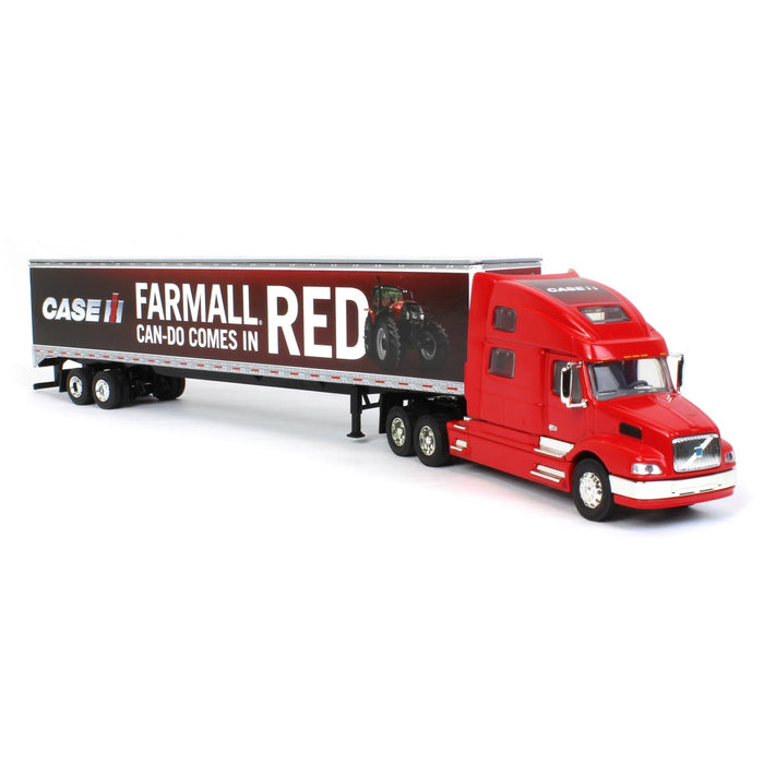 1/64 Volvo 770 Case IH "Farmall Can-Do Comes in Red" Semi Truck
