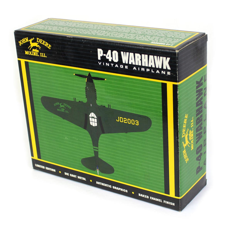 Limited Edition 1995 John Deere P-40 WarHawk Vintage Airplane Bank