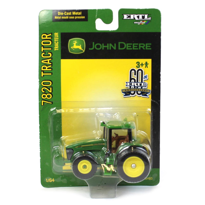1/64 John Deere 7820 Tractor with Rear Duals by ERTL