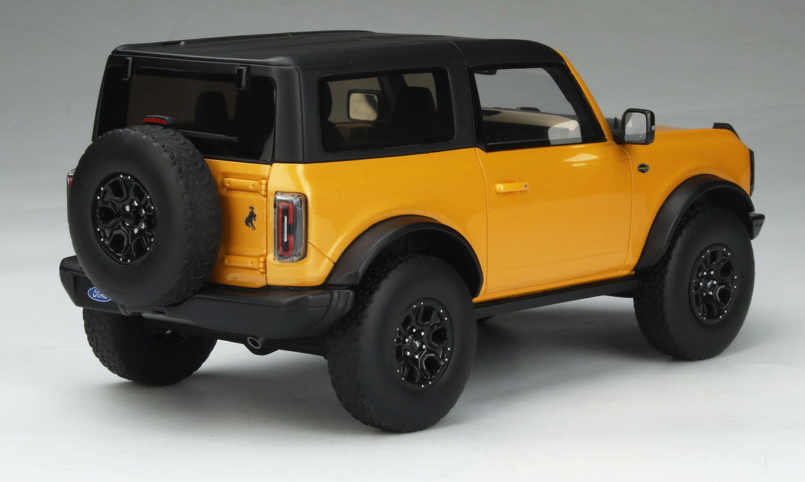 1/18 2021 Ford Bronco Wildtrak, Cyber Orange Metallic, ACME Exclusive GT SPIRIT