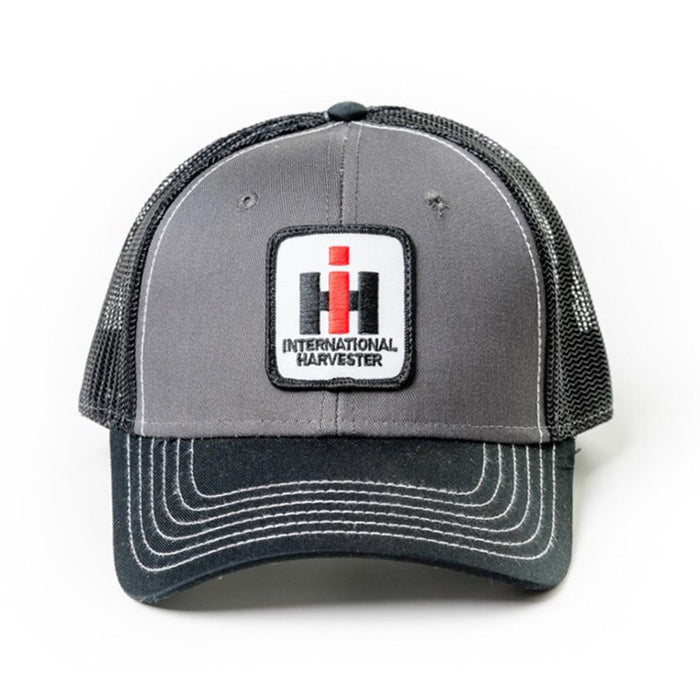 IH Logo Gray & Black Mesh Back Hat