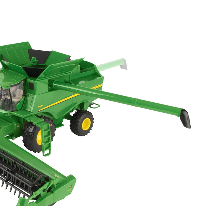 1/32 John Deere Harvesting Set with S780 Combine, 7240R Tractor & Grain Cart