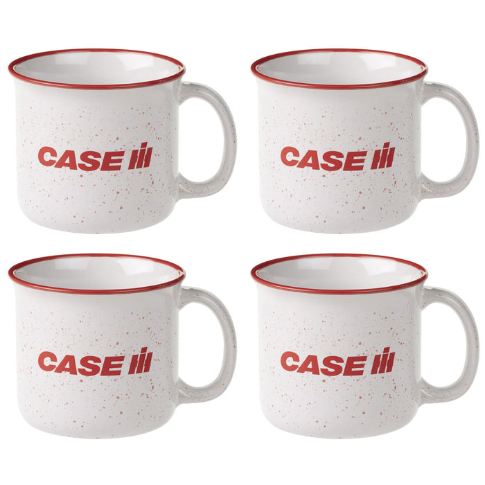 Set of 4 ~ 15oz Case IH Blaze Campfire Mug
