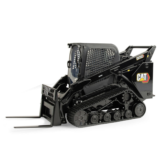 1/16 Black High Detail Caterpillar Tracked 297D2 Skid Steer Loader, ERTL Exclusive