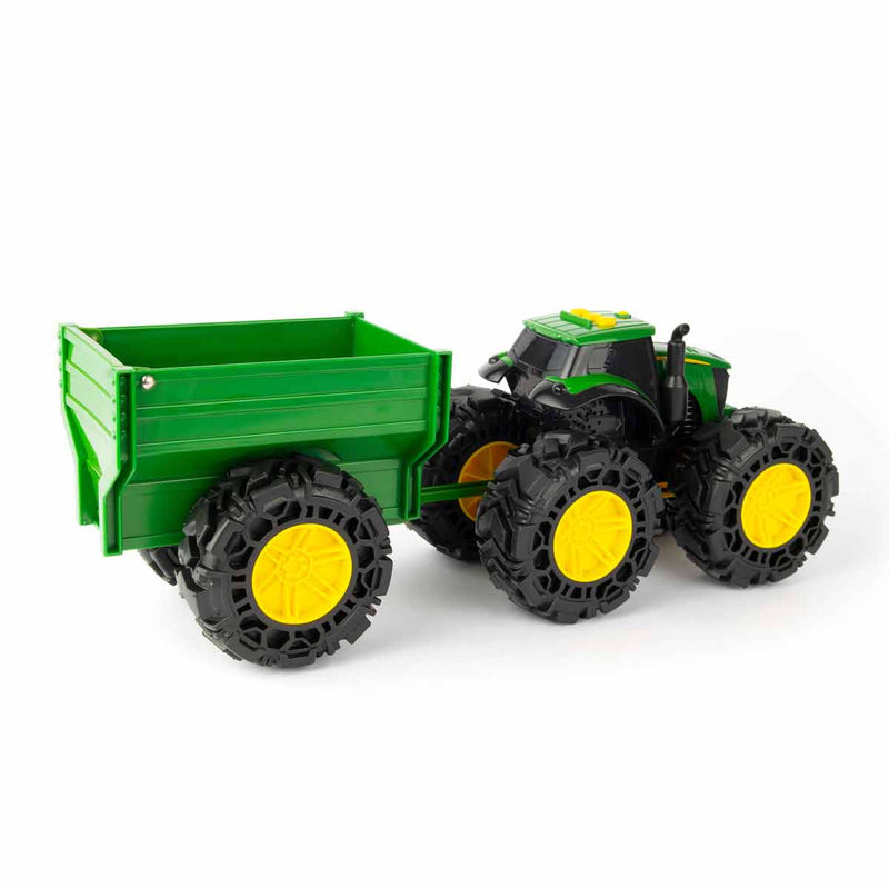 John Deere Monster Treads Tractor with Wagon