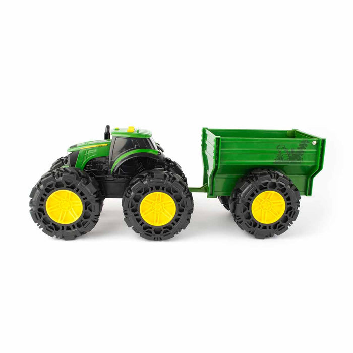 John Deere Monster Treads Tractor with Wagon