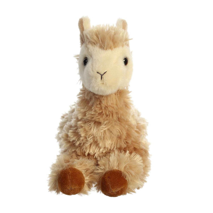 8" Louis Llama Mini Flopsie Plush Animal by Aurora