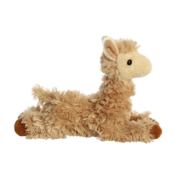 8" Louis Llama Mini Flopsie Plush Animal by Aurora