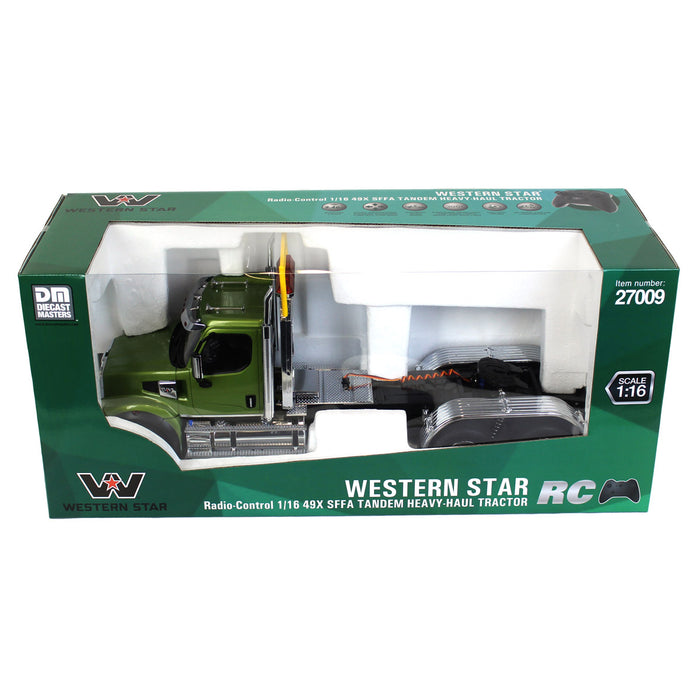 (B&D) 1/16 Radio Control Western Star 49X SFFA Tandem Tractor - Damaged Item