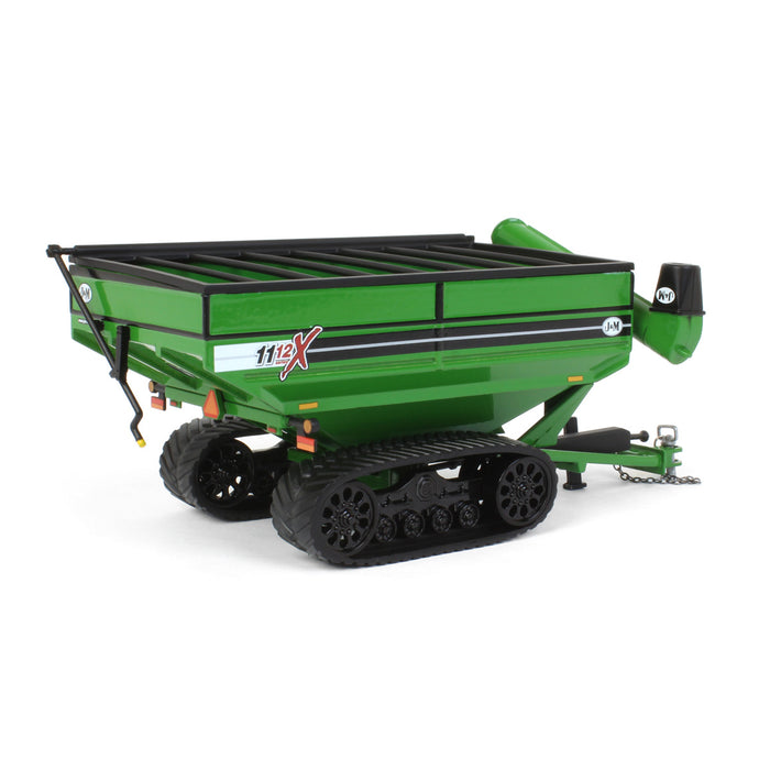 1/64 Green J&M 1112 X-Tended Reach Grain Cart with Tracks