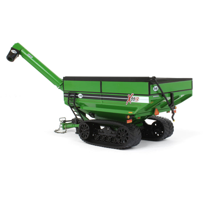 1/64 Green J&M 1112 X-Tended Reach Grain Cart with Tracks