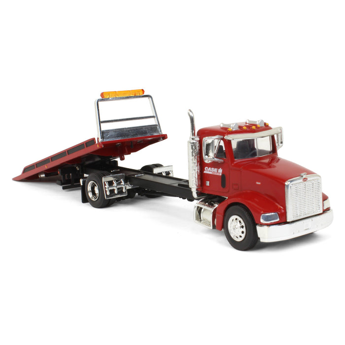 (B&D) 1/64 Case IH Red Peterbilt 385 Rollback, Exclusive Limited Edition, 1 of 300 - Damaged Box