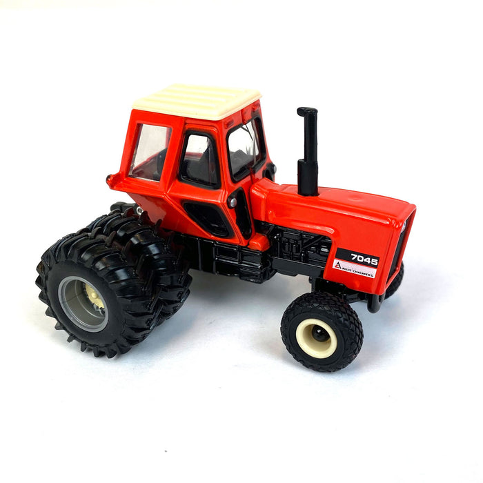 1/64 Allis Chalmers 7045 w/ Cab, Rear Duals & Diamond Tread Front Tires, Limited ERTL Production