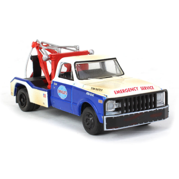 1/64 1969 Chevrolet C-30 Dually Wrecker, Orville's Day & Nite, Dually Drivers Series 9